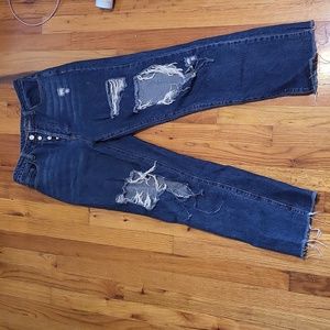 Mom jeans in a woman's size